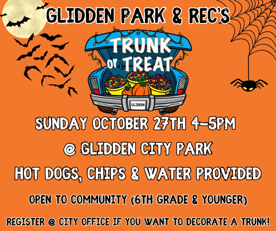 Event Calendar City of Glidden, Iowa Official site